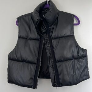 Zara puffy vest (never worn)